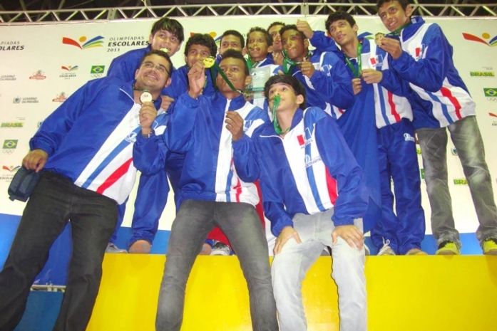 Futsal de Alagoas é ouro nas Olimpíadas Escolares‏