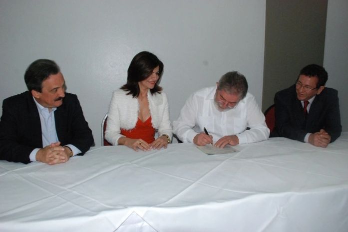 Roseane Beltrão e Luis Inácio Lula da Silva