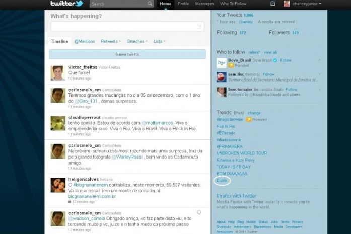 Após acerto com o Atlético-MG, Didira entra nos TT’s do Twitter