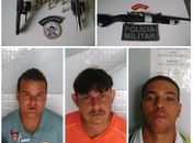 Ronaldo dos Santos, Maurício Alves dos Santos e Alexandro Eneas dos Santos