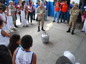 Corpo de Bombeiros participa de Governo Perto de Você em Olho D’água das Flores