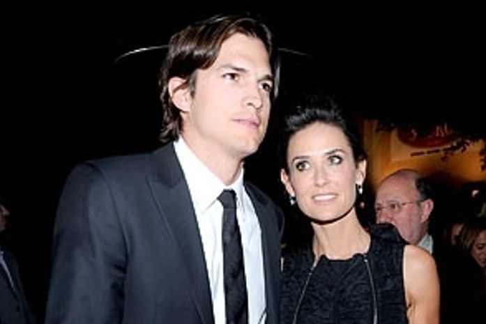 Ashton Kutcher e Demi Moore