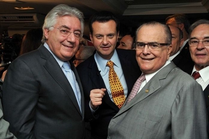 Gilberto Kassab e João L yra 