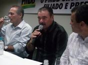 Convenção do PMDB..Renan,Almeida e Mozart
