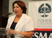 Corregedora nacional da Justiça, ministra Eliana Calmon visita TJ/AL 