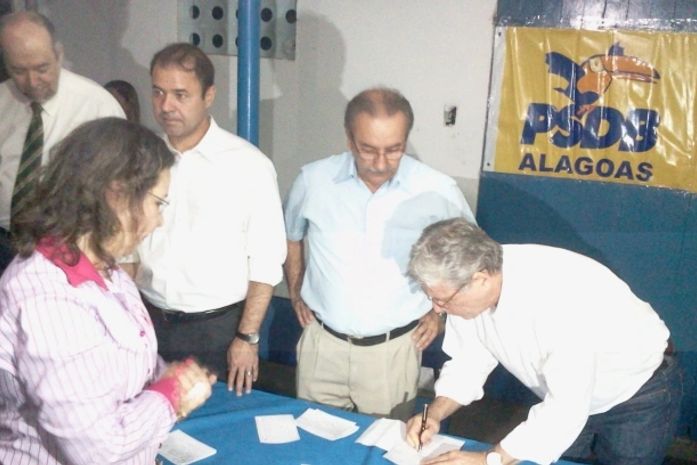 Filiação da vereadora Tereza Nelma ao PSDB.