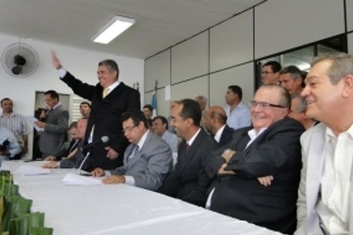 João Lyra na posse de George Clemente