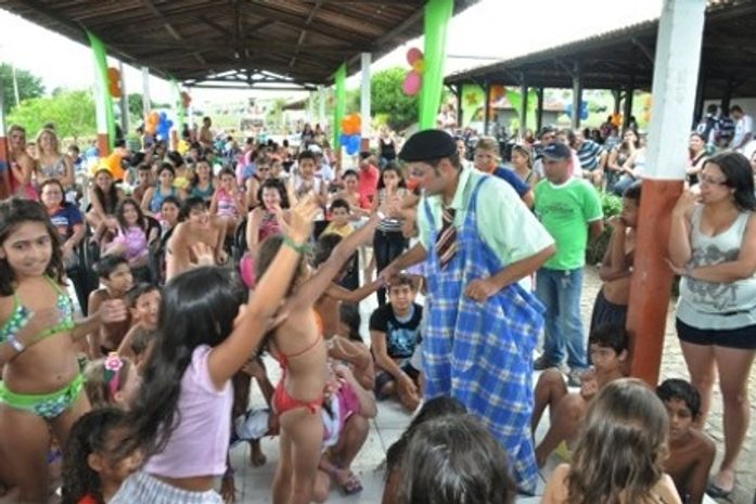 Filhos de servidores têm dia de lazer e diversão