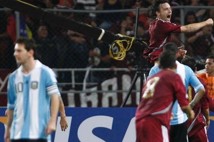 Venezuela surpreende e vence Argentina pela primeira vez na história