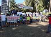 Passeata na Orla de Maceió 