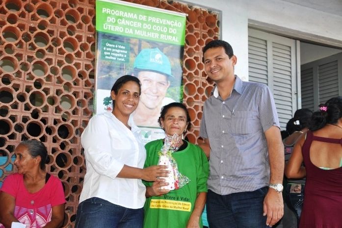 Ação de Cidadania pela saúde do agricultor em Feira Grande