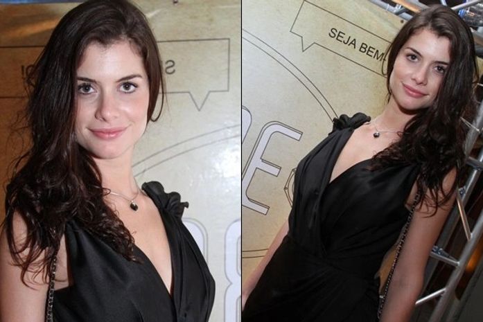 Alinne Moraes e Felipe Simão curtem balada juntos