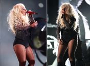 Christina Aguilera exibiu quilos a mais no Tributo a Michael Jackson, no Reino Unido