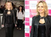 Dois meses após dar à luz, Eliana mostra boa forma em evento