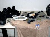Falso policial é preso usando fardamento da PM de Alagoas e arma de brinquedo
