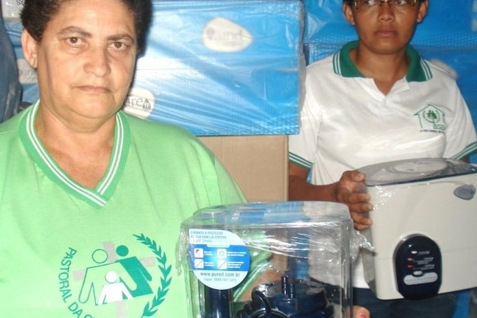 Voluntárias da Pastoral da Criança