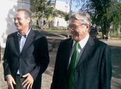 Senador Renan Calheiros e o governador Teotonio Vilela Filho 