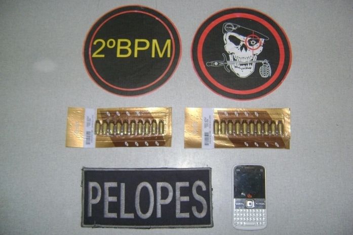 PM apreende munições em União dos Palmares