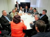Prefeitos reunidos em Brasília