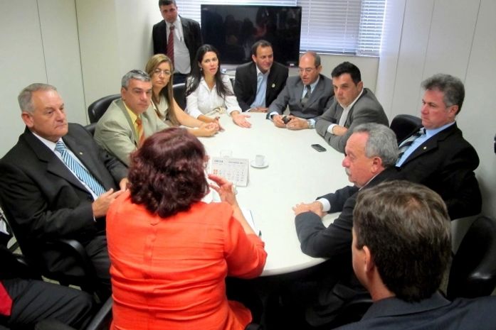 Prefeitos reunidos em Brasília