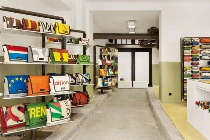Bolsas Freitag fazem sucesso com lonas recicladas e muita criatividade