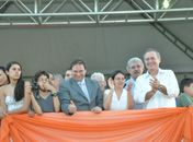 Luciano e Renan assistem ao desfile das comemorações alusivas aos 87 anos de emancipação política de Arapiraca
