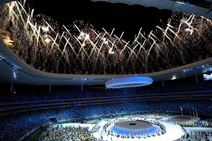 Diego leva bandeira, Solonei recebe seu ouro, e Pan se encerra com festa