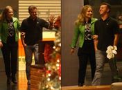 Luciano Huck e Angélica se divertem durante passeio romântico
