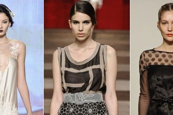 Preto, flores e transparência: veja tendências para o inverno