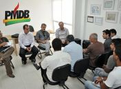 Senador Renan Calheiros e o deputado Ronaldo Medeiros 