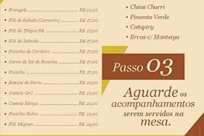 Divino almoço!
