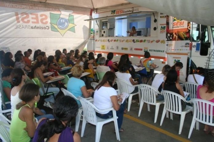 Curso de culinária do Cozinha Brasil em Feira Grande