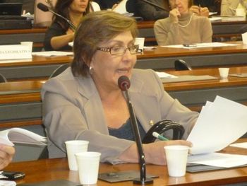 Deputada federal Célia Rocha 