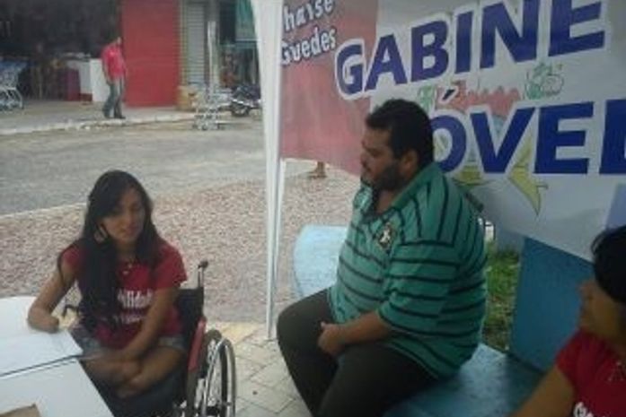 Tahise e o povo em Rio Largo