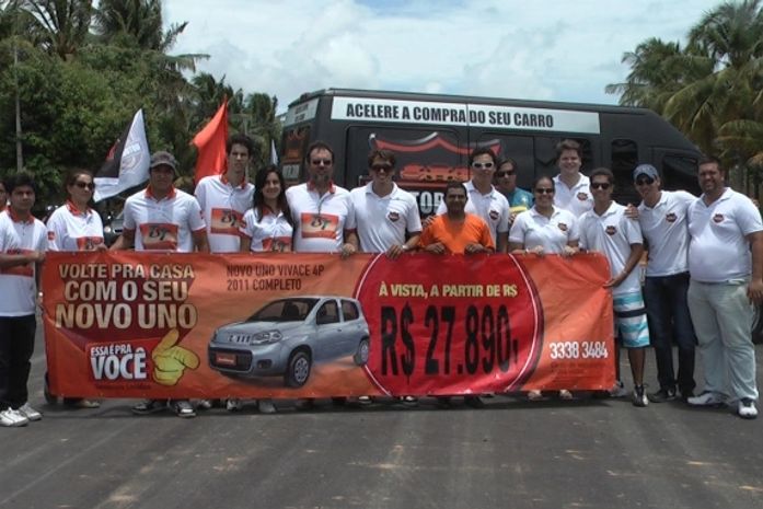 Motorizado promove ação verão com a parceria da Verdes Mares