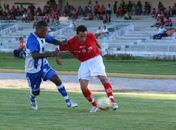 CSA e América-RN em jogo válido pela Copa do Nordeste em 2010.