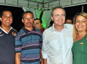Em Porto de Pedras, senador Renan recebeu cumprimentos de eleitores