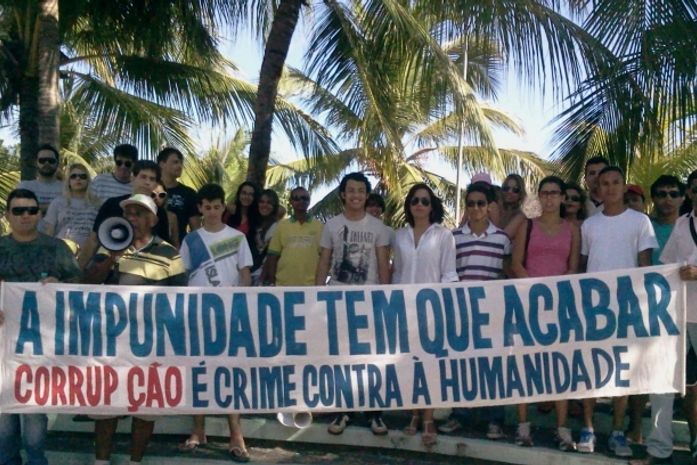 Participantes do movimento do MCCE