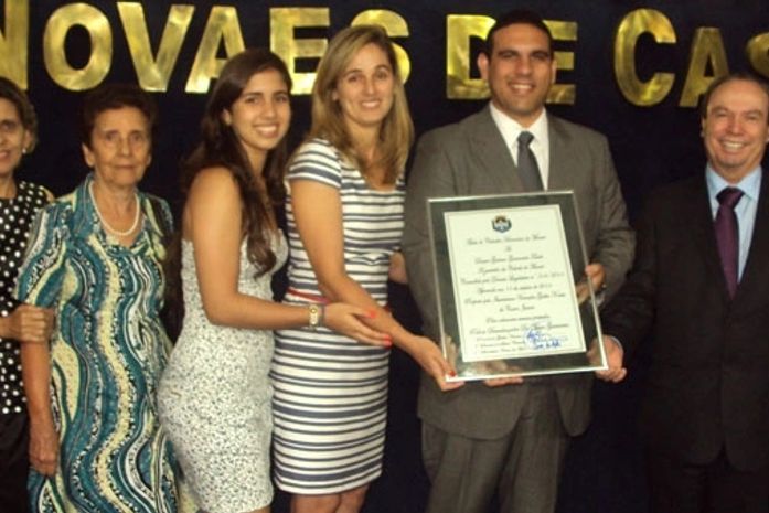 Gustavo Toledo; um cajueirense homenageado pela Câmara de Maceió