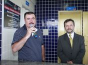 Cícero Almeida e Pinto de Luna participaram da inauguração 