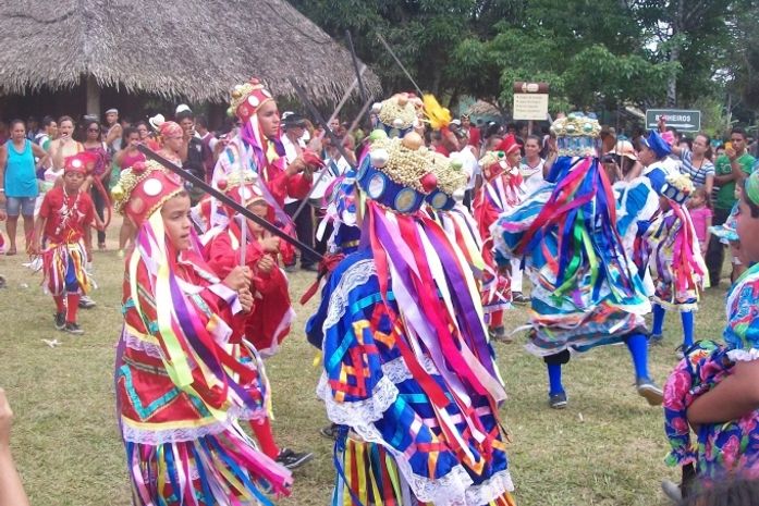 Grupo de Quilombos representa Limoeiro de Anadia na Serra da Barriga
