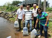 Secretaria de Agricultura de Feira Grande distribui 30 mil alevinos em barragens