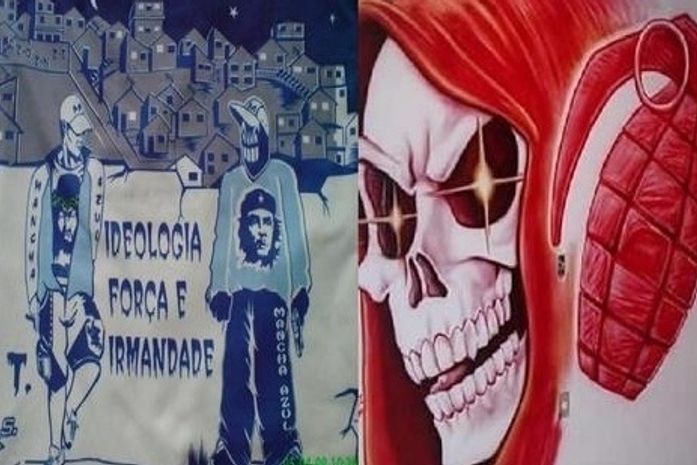 Integrantes de organizadas de CSA e CRB trocam tiros. Cinco acabam presos