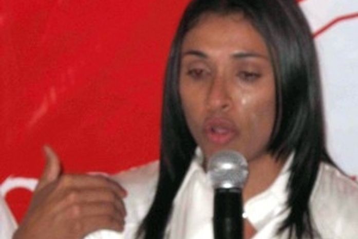 Marta chora durante evento de futebol no Rio