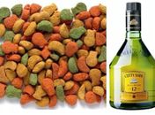 No lugar de merenda, ração e whisky escocês 12 anos