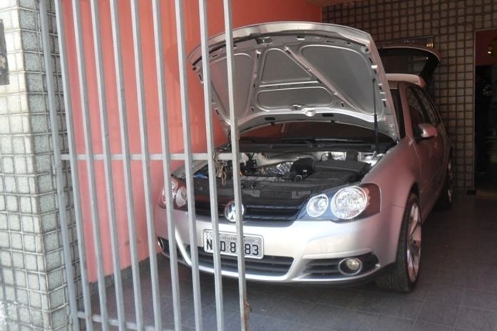 Golf roubado encontrado com Marcos