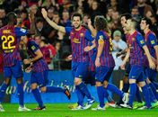 Barça goleia Levante com atuação de gala, e Messi divide artilharia com CR7