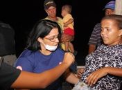 Cocadeira da Massagueira é atropelada quando atravessava AL-101 SUL