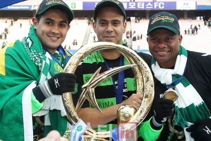 Eninho ex-CRB, Murici e Coruripe é campeão nacional na Coréia do Sul