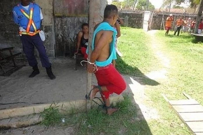 Ele acabou sendo liberado pela Polícia
